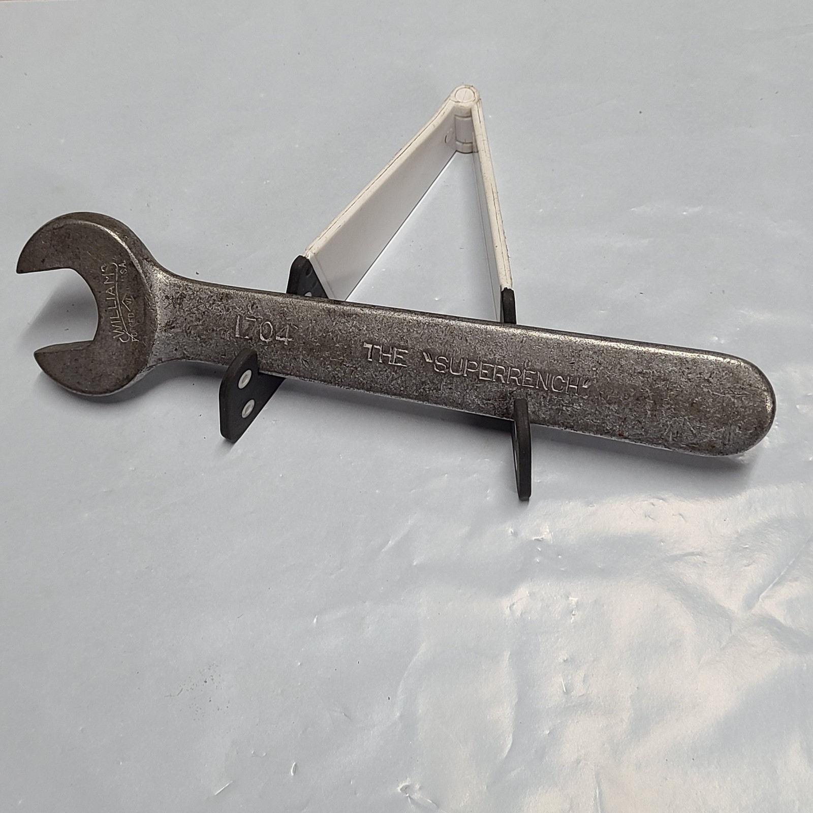 Vintage Williams ¾" Wrench Engineers Superrench W Diamond Logo Chrome-Alloy 1704