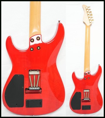 FERNANDES レッド エレキギター FERNANDES（フェルナンデス） LA-CUSTOM KK レッド エレキギター ※中古