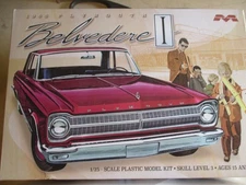 🔥 MOEBIUS 1218 1965 PLYMOUTH BELVEDERE I  STOCK BAGS SEALED 1/25