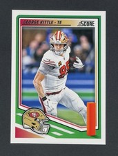 2025 Panini Score Football NFL Base Cards #168 George Kittle 49ers