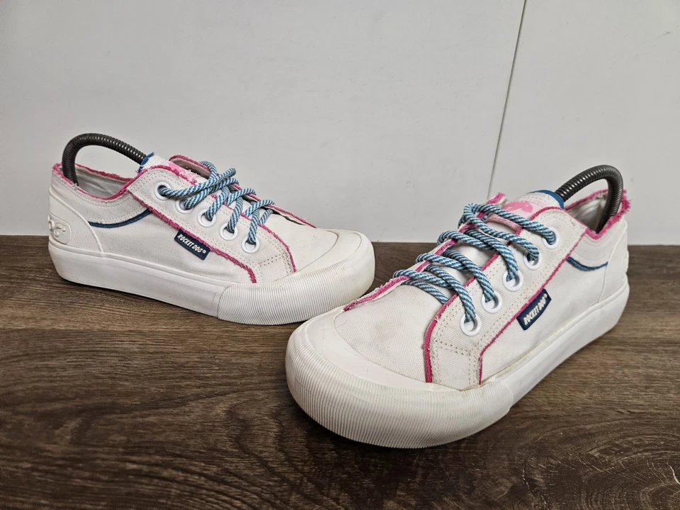 RocketDog Trainers Jazzin Plus Eighties Soft Cushioned Canvas Pumps UK 7 EU 41 - Image 3 of 4