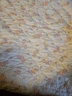  homemade quilted baby blanket @ jack -in - Box.  Lace trim.  cute — photo 2