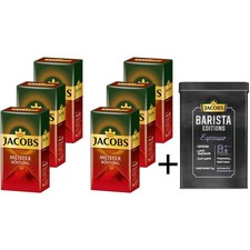 JACOBS Filterkaffee Meisterröstung 6 x 500 g Kaffee gemahlen + 1 Dose