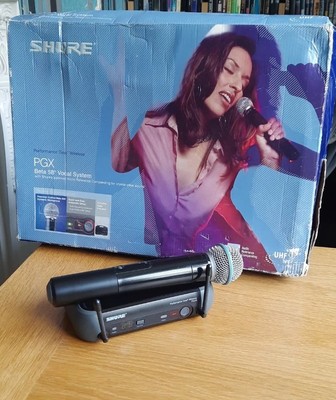 Shure PGX24UK/beta58 Funkmikrofon 846-865 Mhz Frequenz  