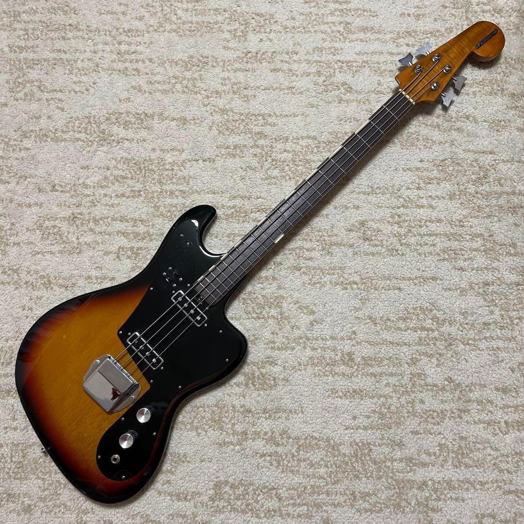 TEISCO NB-4 (1967) テスコ ビザール ベース Teisco NB-4 Vintage Bass (1967) Rare Japan Bizarre Bass