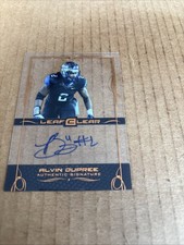 2015 Leaf Clear AUTO Alvin Dupree #BA-ADI Football Card (f3)