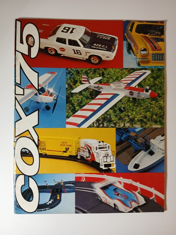 1975 Old Vintage COX Catalog VEGA FUNNY CAR, SLOT CAR RACING, DUNE BUGGY, SHRIKE