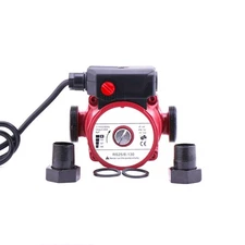 Pressure Booster Pumps 115V 3-Speed Cast Iron Water Recirculating Pump Circul...