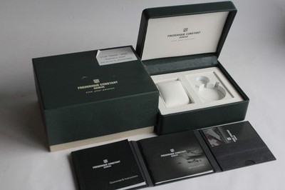 FREDERIQUE CONSTANT Watch Case and Chrono + Warranty (69988)