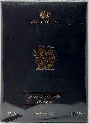 CLIVE CHRISTIAN X MASCULINE ORIGINAL COLLECTION PARFUM SPRAY MEN 1.6 Oz / 50 ml