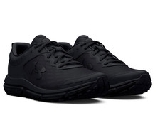 Under Armour 3026175 004 UA Charged Assert 10 BLACK Shoe Sneakers NIB Men