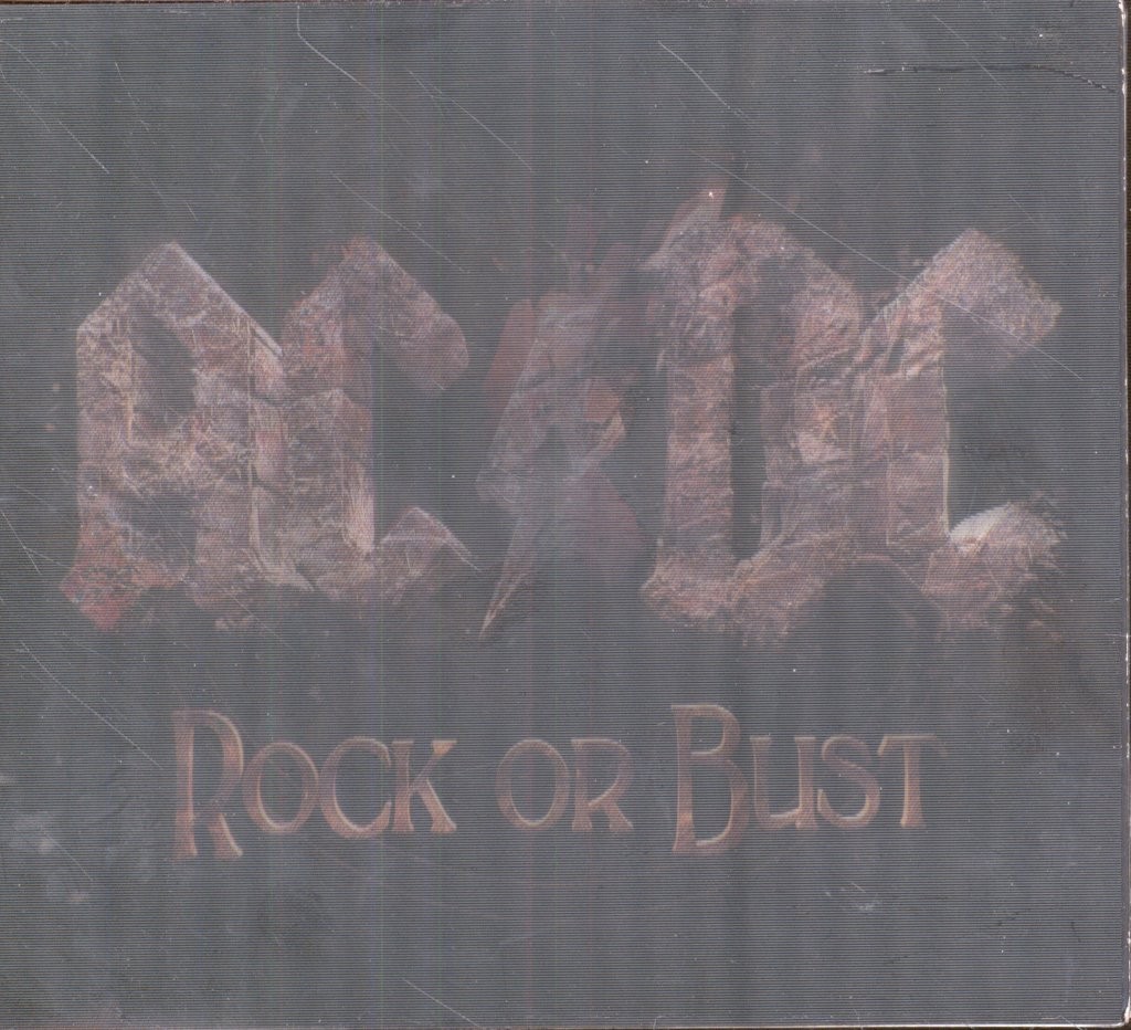 AC/DC Rock Or Bust CD Europe Columbia 2014 in lenticular digipak 88875034852