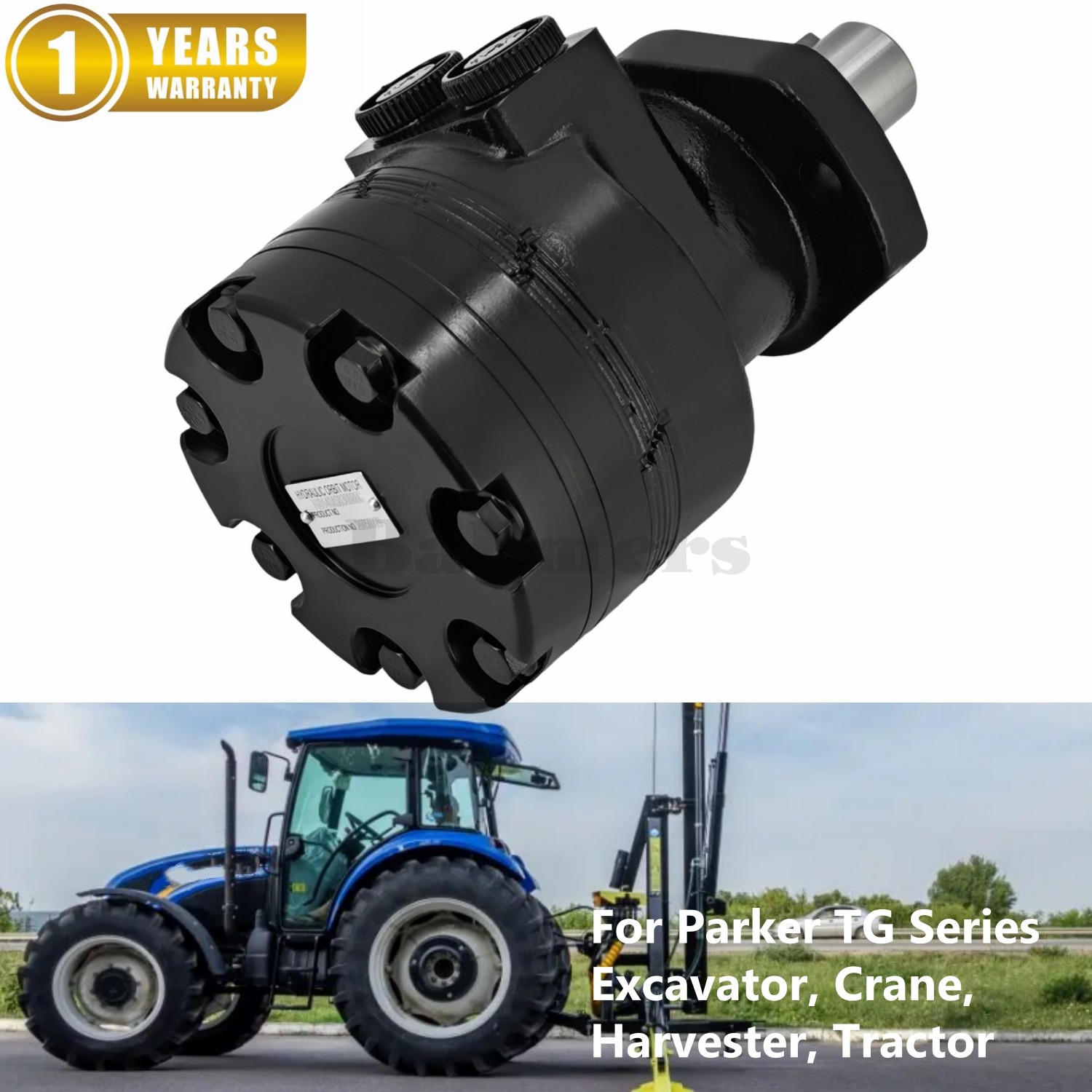NEW Hydraulic Motor for Parker TG Series Excavator Crane Tractor TG0140AS030BBBC