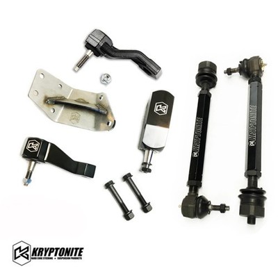 Kryptonite Death Grip Pitman / Idler / Tie Rod Steering Kit 01-10 GM 2500HD 3500