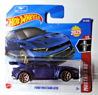 Hot Wheels - Ford Mustang Gtd - Short Card 1:64 - Mustang 60Th 2025 - JBB93