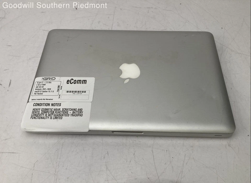 Apple MacBook Pro Early 2011 13" Intel Core i5-2415M 2.30GHz 4GB RAM 320GB HDD - image 2 of 4