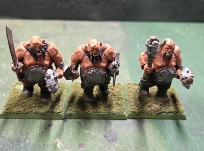 Warhammer Ogre Kingdoms Iron Guts X3 Well Painted