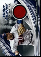 2023 TOPPS MAJOR LEAGUE MATERIAL RELIC BLACK #MLM-CC CARLOS CORREA MEM 045/199 M