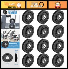 Universal 90mm Nylon Bearing Pulley Wheel for...