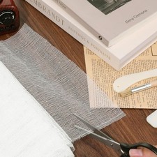 4 Pezzi Kit Riparazione Libri Tessuto Privo di Acidi per Studio, Principianti