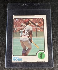 Miscut Error Card 1973 Topps Pete Rose  #130 Unique Very MC Rare Oddball OC