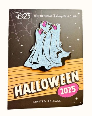Disney Pin 2025 D23 Boo-nanza event Halloween Lonesome Ghosts LR Glow-in-Dark