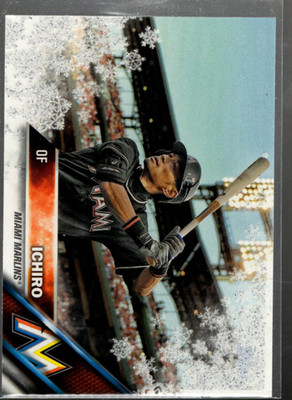 B8262- 2016 Topps Walmart Holiday Snowflake Metallisch #HMW78 Ichiro - NM-MT