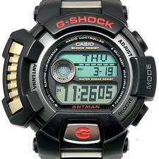 G-SHOCK GW-100Q-1 ANT-MAN Radio Controlled Used with Case