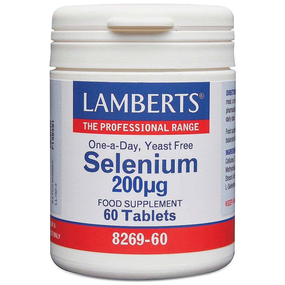 Selenio Lamberts 200Ug 60 Comprimidos