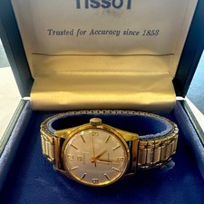 Vintage Tissot Seastar wristwatch Men 1950s Swiss 17 jewels
