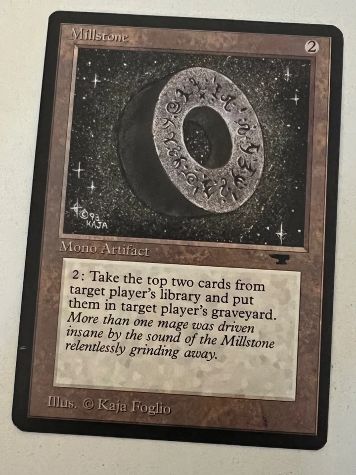 Magic the Gathering MTG Antiquities Millstone NM- Playset (4)  (Beta Bob) - Image 3 of 4