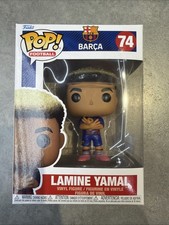 Funko Pop Football FC Barcelona Barca Lamine Yamal #74 +Protector