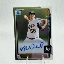 2015 Bowman Chrome #BCAP-BW Bobby Wahl Prospect Autographs