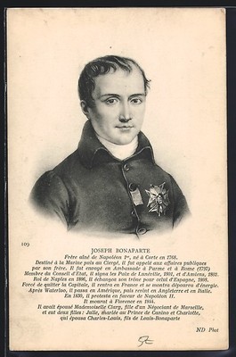 Ansichtskarte Portrait Joseph Bonaparte 