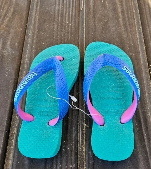 Flip Flop Green Unisex Kids display picture 3
