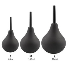 225ml Silicone Douche Enema Bottle with Nozzle, Cleaning Supplies