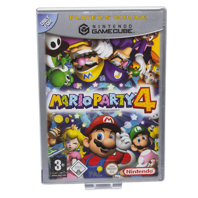 Mario Party 4 Player's Choice - GameCube Spiel PAL mit Anleitung GC