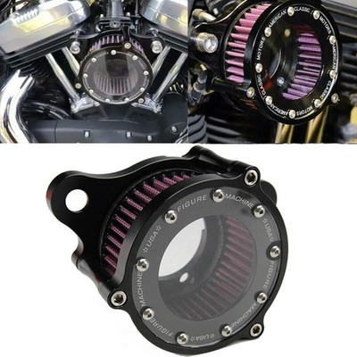 Air Cleaner Intake Filter For Harley Touring Softail Deluxe FLSTN Slim FLSS FLSS