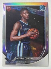Cedric Coward 2025-26 Bowman #BRR-11 Chrome Red Rookie Variation RC Grizzlies KG