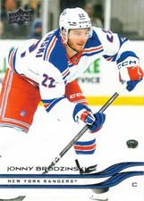 #114 Jonny Brodzinski - New York Rangers - 2025-26 Upper Deck Hockey
