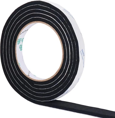 SHINTOP Felt Tape Thicken, DIY Adhesive Heavy Duty Strip Roll Cut into Any Black