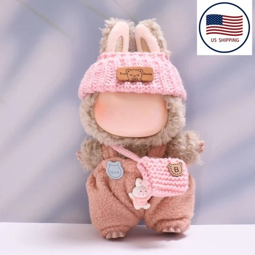 La Boo Boo Clothes Set, 3 Pieces Sweater Set with Hat and Bag Doll Clothing - Picture 6 of 14