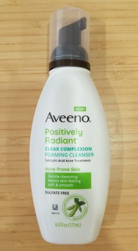 Aveeno Positively Radiant Clear Complexion Foaming Cleanser