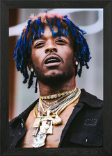 Juice Wrld Framed Wall Art Poster Canvas Print Picture