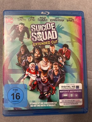 Aug42.Suicide Squad Blu-ray mit Extended Cut
