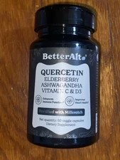BetterAlt Quercetin Bromelain Elderberry Ashwagandha Vitamin C