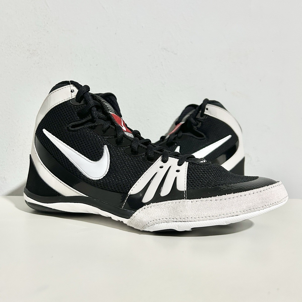 Buy Size 12 - Nike Freek Black White online | eBay display picture 1