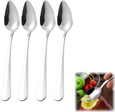 Grapefruitlöffel,Kiwi Spoon,Löffel Mit Zacken,Kiwi Löffel,Grapefruitlöffel Edels