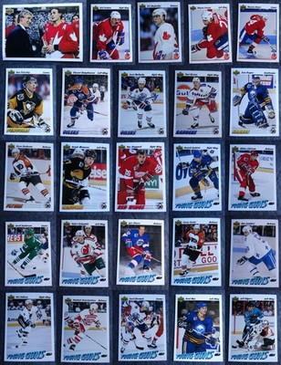 1991-92 Upper Deck High Series Hockey Cards Complete Your Set You U Pick 501-700