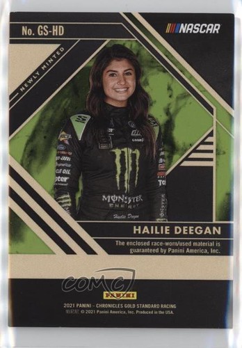 2021 Panini Chronicles Red 12/49 Hailie Deegan #GS-HD j7g - 第 2/3 張圖片